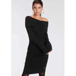 Strickkleid, für Partys und Cocktail-Events, Mini-Länge, elegant und festlich, Gr. 34 - N-Gr, schwarz, , 43266042-34 N-Gr