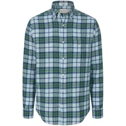 Leinen-Mix-Hemd GANT grün