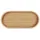 Asa Selection Tablett B 23 cm WOOD, 23 x 11 cm - Braun - Eichenholz - oval