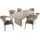 Garden Pleasure DIJON/BASTIA Set 13-tlg. Braun/Grau