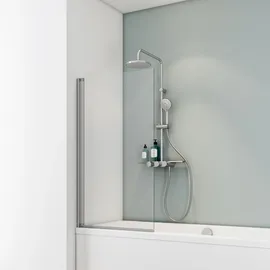 Schulte Badewannenaufsatz inkl. Klebe-System, 1-teilig, 70 x 130 cm