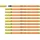 Stabilo - Fineliner - point 88-10er Pack - senf