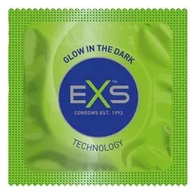 EXS Glow Laser Condoms - 3 Leuchtkondome