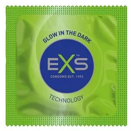 EXS Glow Laser Condoms - 3 Leuchtkondome