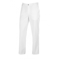 BP Med Trousers 1368-686-21 Herrenhose - Mischgewebe mit Stretch - 48% Baumwolle, 48% Polyester, 4% Elastolefin - Normale Passform - Größe: 60n - Farbe: weiß