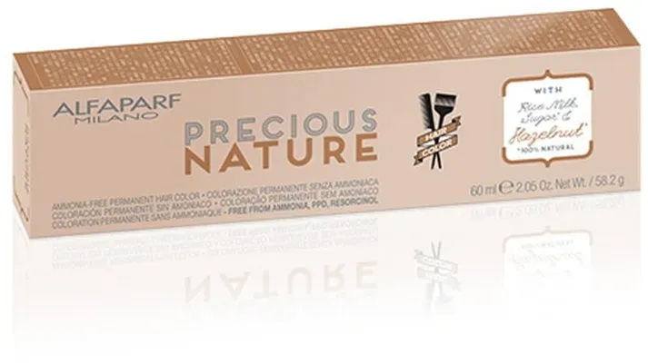 Alfaparf Milano Precious Nature 7.1 mittelblond asch Haarfarbe ohne Ammoniak 60ml
