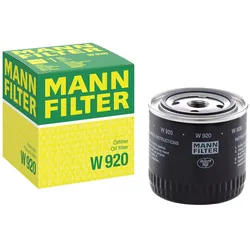 Ölfilter MANN-FILTER W 920 für Glas 04