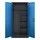 Jan Nowak Büroschrank 185 x 90 x 45 cm Blau/Anthrazit