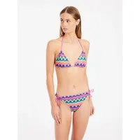 Protest Grip Triangle Bikini Damen Smoothie Pink - L