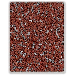 Terralith Farbmuster Metallic Steinteppich -metallic mix 104-, Körnung: fein (2-4 mm)