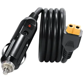 Zigarettenanzünder auf XT60 Kfz-Ladegerät Netzteil 12 V 24 V Kabel für Powerstation EcoFlow Delta River EB55 und mehr 1,5M Auto Zigarettenanzünder