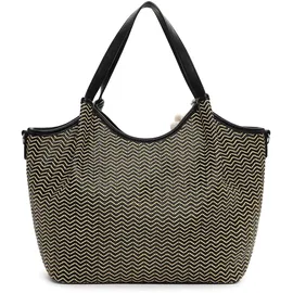 TAMARIS Shopper Synthetik Gelb/Black