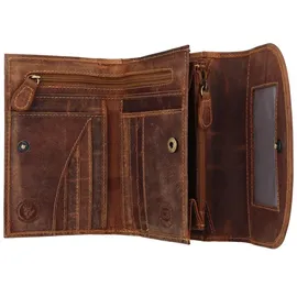 GREENBURRY Vintage Geldbörse Damen braun