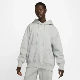 Nike Sportswear Phoenix Fleece Oversized Hoodie Damen 063 dk grey heather/sail M