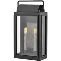 Elstead Lighting Sag Harbor Outdoor Wandleuchte schwarz Hinkley HK-SAG-HARBOR-M-BK