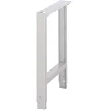 tecwerk Werkbankfuß BK 650 verstellb.H750-1100xB70/120mm lichtgrau TECWERK