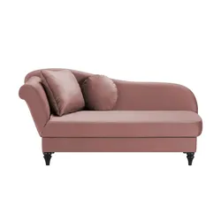 Recamiere  Nadja ¦ rosa/pink ¦ Maße (cm): B: 190 H: 92 T: 85