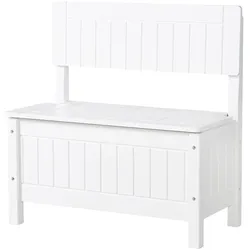 roba Kindertruhenbank - 57x30x58,5cm - weiß - Holz / Holz