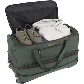 Travelite Basics 2-Rollen L 70 cm / 98-119 l dunkelgrün