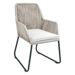 Geflechtsessel Allanis - twisted beige