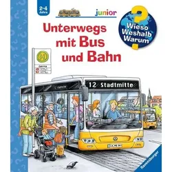 RAVENSBURGER 32672 Wieso? Weshalb? Warum? junior: Unterwegs mit Bus und Bahn