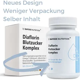 BAFOXX Nutrition Diaflorin Blutzucker Komplex Kapseln 60 St.