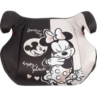 Kindererhöhung ISOFIX Disney Minnie Mouse geeignet für Kinder mit einer Körpergröße von 125 bis 150 cm, rosa Kindersitz, Sicherheit