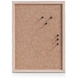 Zeller 11230 Pinboard, Kork/Kiefer, ca. 40x30 cm
