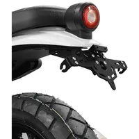 Zieger Kennzeichenhalter Pro 125er für Yamaha XSR125 Schwarz