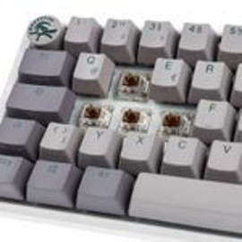 Ducky One 3 Mist Grey Mini Gaming Tastatur RGB LED - MX-Brown