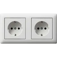 Gira Steckdose 2-fach verdr. 479304