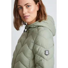 Fransa FRBAPADDING Damen, Steppjacke Übergangsjacke mit Kapuze in Grün | Gr.: L