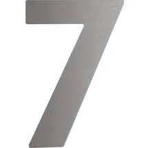 Kampmann Hausnummer 7 120 mm Edelstahl