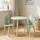 Home Styling Collection Kindertisch Dinosauriermotiv 50 x 50 x 50 cm Kiefer blau