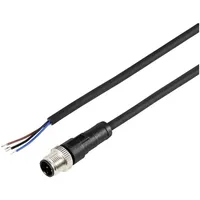 TRU Components TC-12833088 Sensor-/Aktor-Anschlussleitung M12 Stecker, gerade 10 m