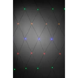 Konstsmide Lichterkettennetz LED 64 Dioden 24V mehrfarbig