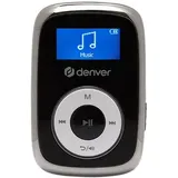Denver MPS-316, MP3-Player, 16 GB Schwarz, Metallic, Weiß