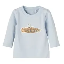name it Langarmshirt Nbmfranz Heather, 68