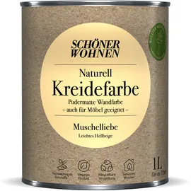 Schöner Wohnen Kreidefarbe Muschelliebe beige matt 1 l