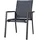 Zebra Technologies Fly Stapelsessel 62 x 69 x 91 cm graphit/carbon grey/Teak Armlehnen