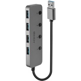 Lindy 43309 USB 3.0 Hub mit Ein-/Ausschaltern