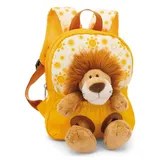 NICI Rucksack mit Plüschtier Löwe 25 cm - Gelb