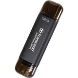 Transcend ESD310C 128 GB USB-C 3.2 schwarz TS128GESD310C