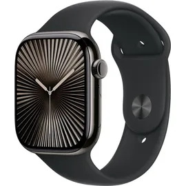 Apple Watch Sportarmband 46 mm Schwarz M/L
