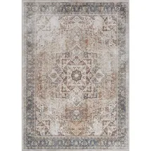 livabliss Waschbarer, Dunkelorange, Textil, Grafikmuster, Rechteckig, 120x170 cm, Oeko-Tex® Standard 100, in verschiedenen Größen erhältlich, Teppiche & Böden, Teppiche, Vintage-Teppiche