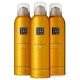 RITUALS The Ritual of Mehr Vorteilspack mit 3 x Duschschaum – Duschgel mit Süßorange und Zedernholz – süßer und belebender Duft – Value Pack 3 x 200 ml