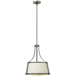 Charlotte 3-flammige Pendelleuchte - Antik-Nickel - HK-CHARLOTTE-P-AN