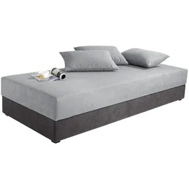 MAINTAL Polsterliege Diana 80 x 200 cm grau