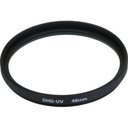 Dörr UV Filter DHG 46mm (46 mm, UV-Filter), Objektivfilter, Schwarz