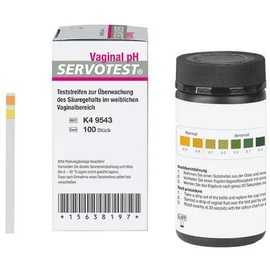 Servoprax Servotest Vaginal-pH-Indikatorstreifen
